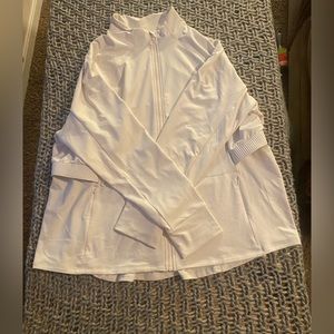 Fabletics Women’s Trinity Cold Weather Performance Jacket - White